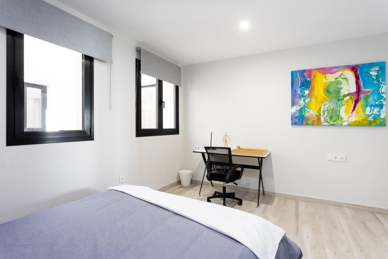 New 140M2 Loft-Style Flat At Town Heart, 3 Beaches Close Casa Leon El Médano Dış mekan fotoğraf