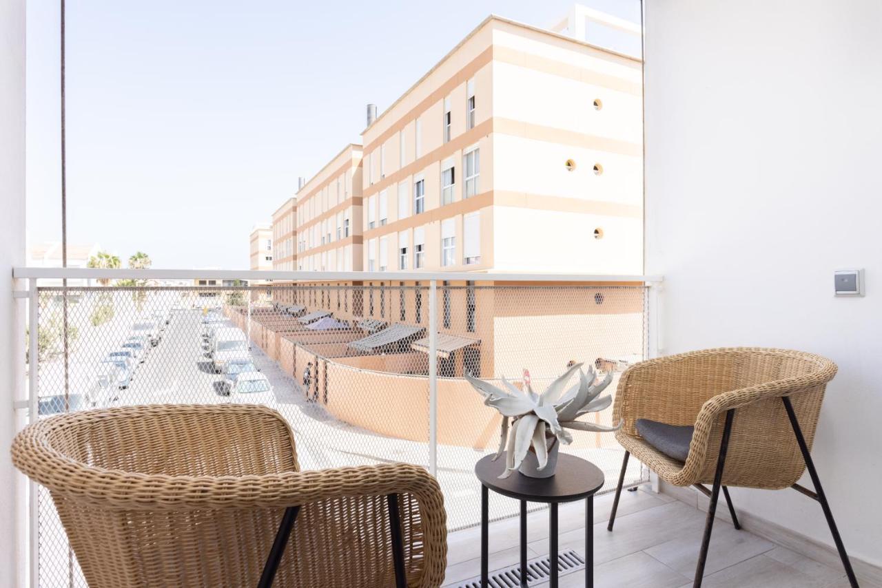 New 140M2 Loft-Style Flat At Town Heart, 3 Beaches Close Casa Leon El Médano Dış mekan fotoğraf